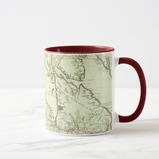 Taza Mapa de Canadá (Derecha)
