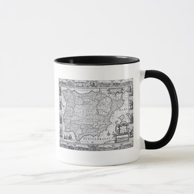 Taza Mapa de España (Derecha)