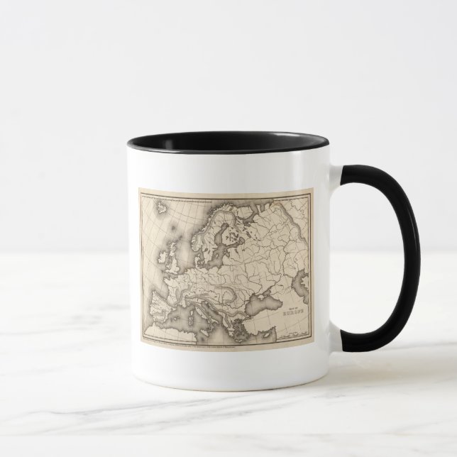 Taza Mapa de Europa (Derecha)