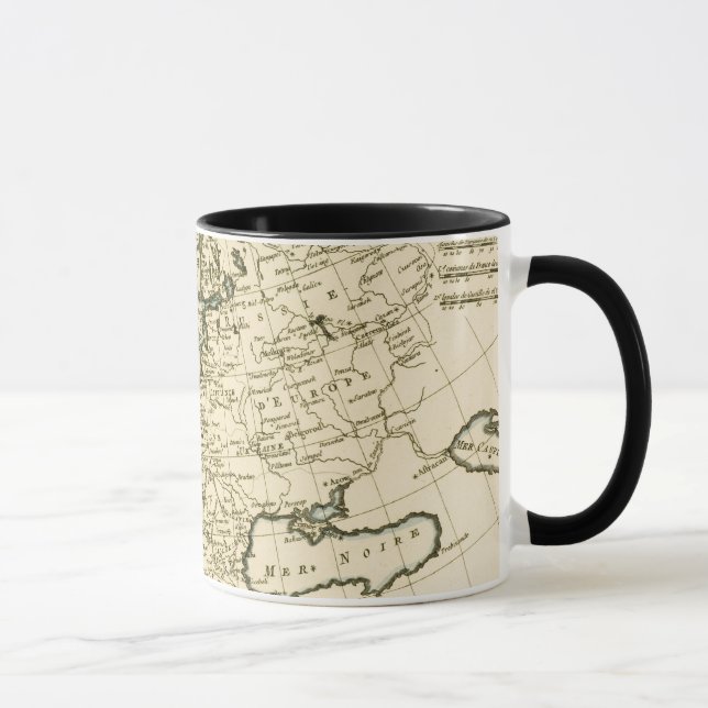 Taza Mapa de Europa de Guillaume Raynal (Derecha)