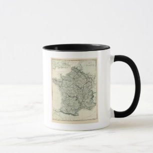 Taza Mapa de Francia
