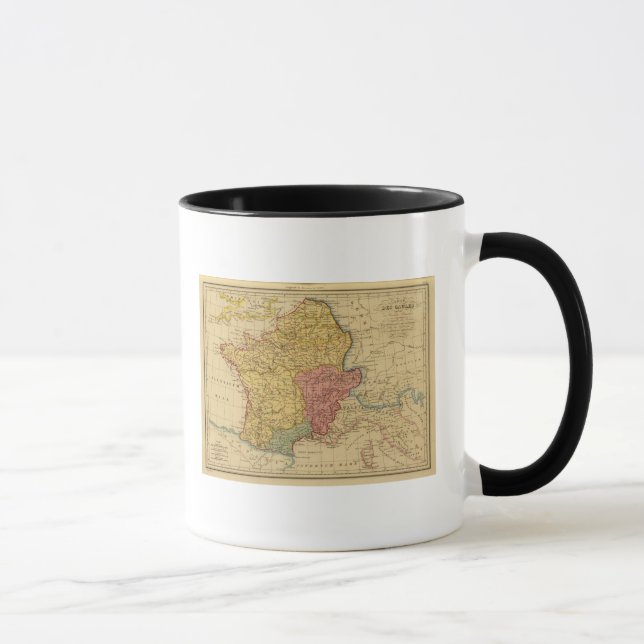 Taza Mapa de Gaul (Derecha)