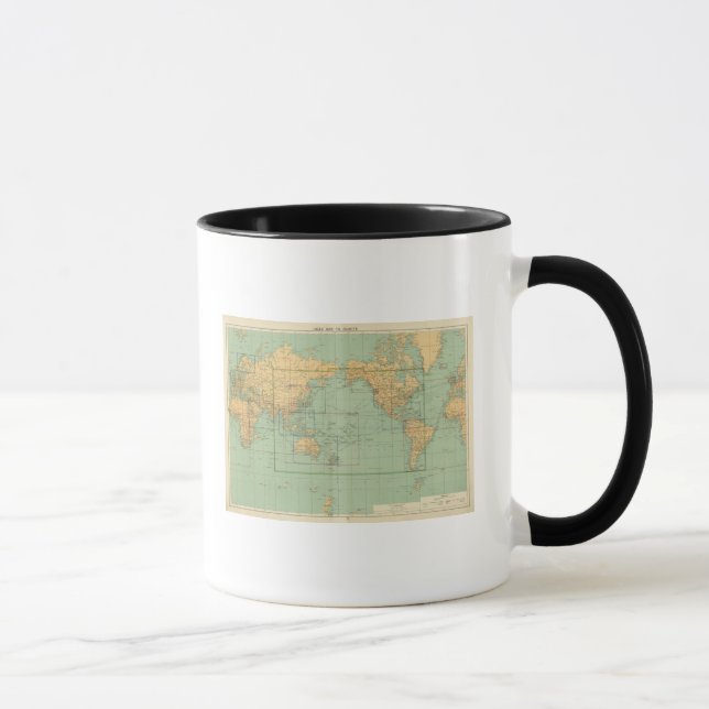 Taza Mapa de índices Nuevos atlas marinos mercantiles (Derecha)