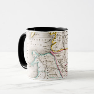 Taza Mapa de Inglaterra el   Britannia Antiqua