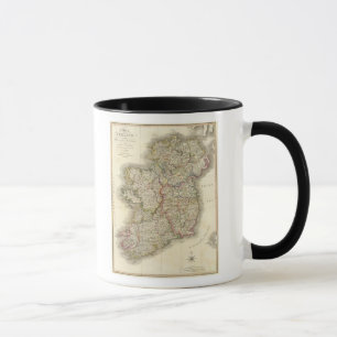 Taza Mapa de Irlanda