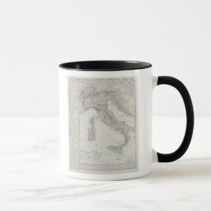 Taza Mapa de Italia