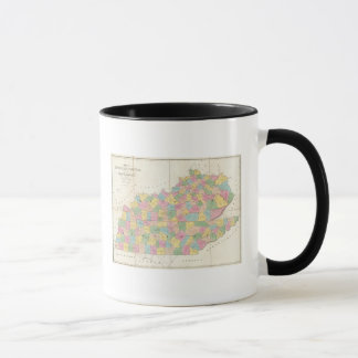 Taza Mapa de Kentucky y Tennessee