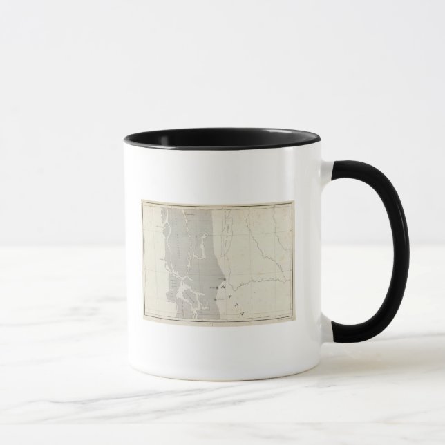 Taza Mapa de la República de Chile 11 (Derecha)