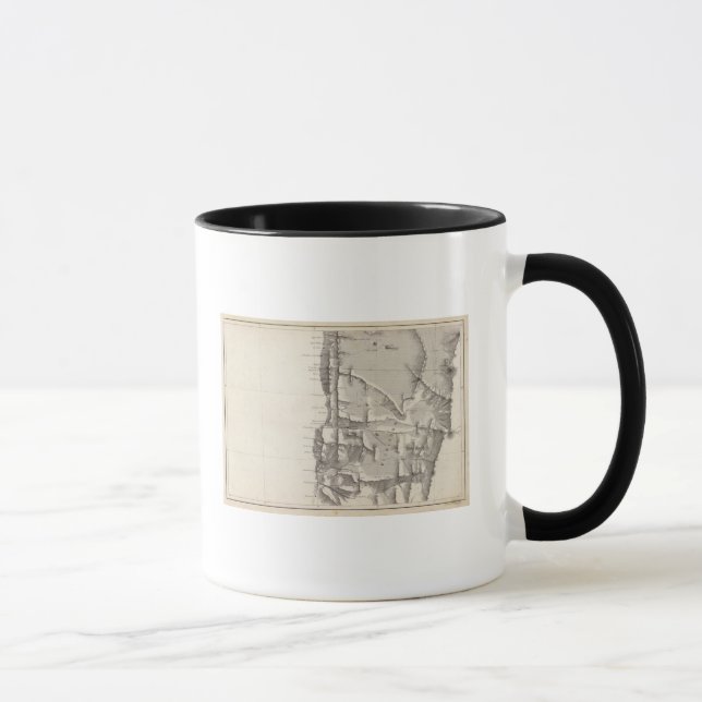 Taza Mapa de la República de Chile 2 (Derecha)