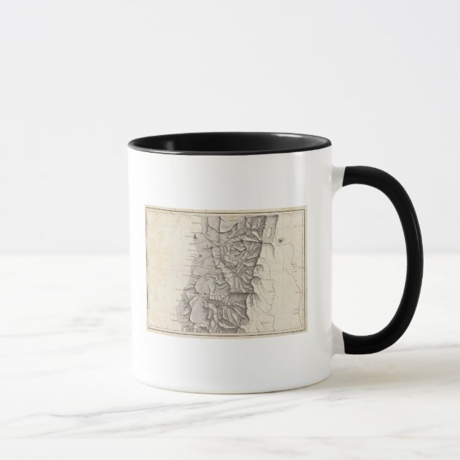 Taza Mapa de la República de Chile 3 (Derecha)