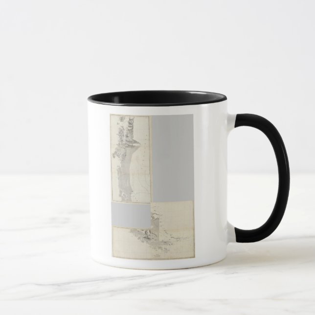 Taza Mapa de la República de Chile 915 (Derecha)