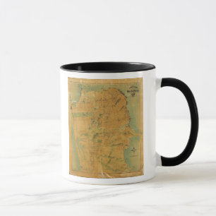 Taza Mapa de los Caballeros de San Francisco