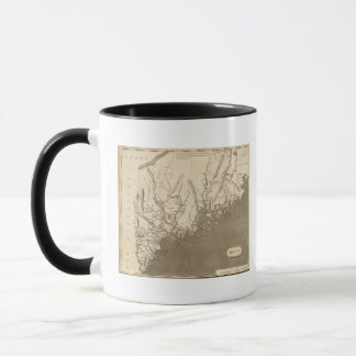 Taza Mapa de Maine de Arrowsmith