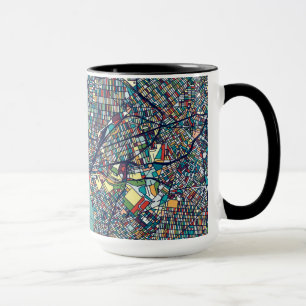 Taza Mapa de Manhattan Nueva York