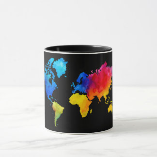 Taza Mapa de mundo