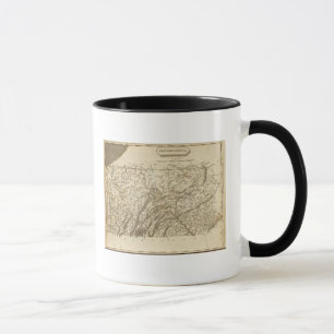 Taza Mapa de Pensilvania por Arrowsmith