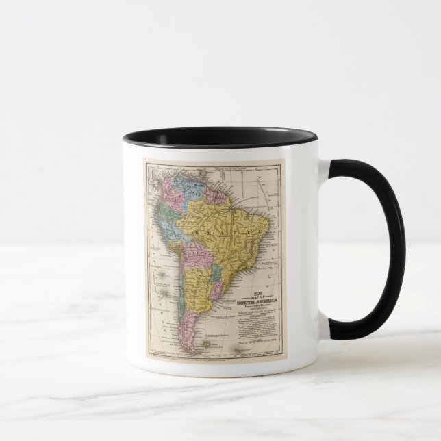 Taza Mapa de Sudamérica 5 (Derecha)