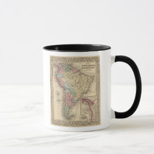 Taza Mapa de Sudamérica por Mitchell