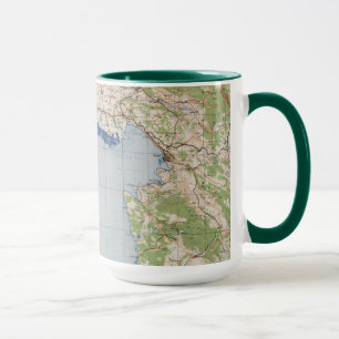 Taza Mapa de Venecia, Italia