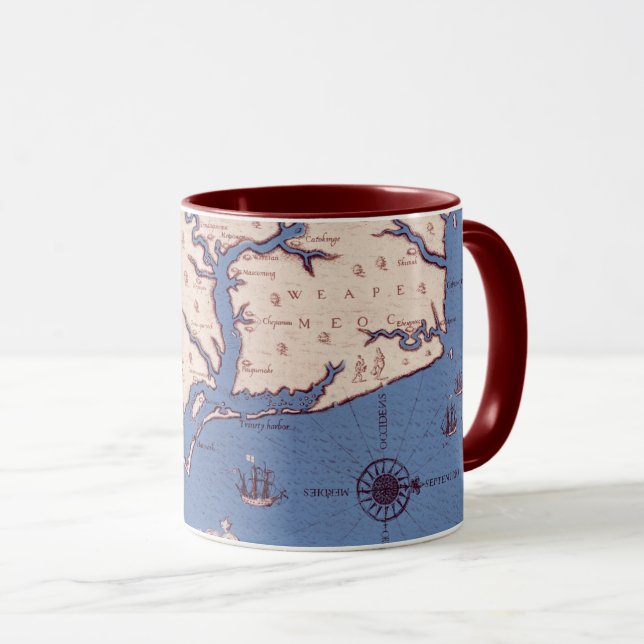 Taza Mapa de Virginia (Anverso derecho)