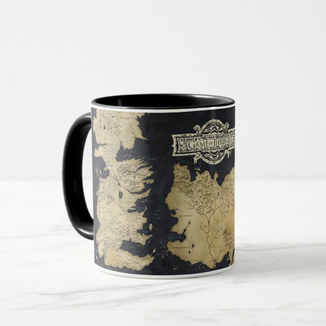 Taza Mapa de Westeros (Anverso izquierdo)