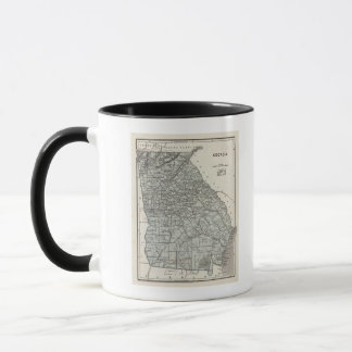 Taza Mapa del Atlas de Georgia