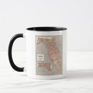 Taza Mapa del Atlas Florida