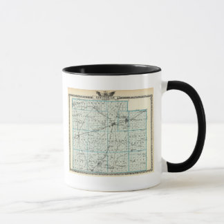 Taza Mapa del condado de Effingham