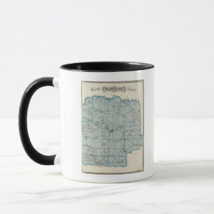 Taza Mapa del condado de Washington