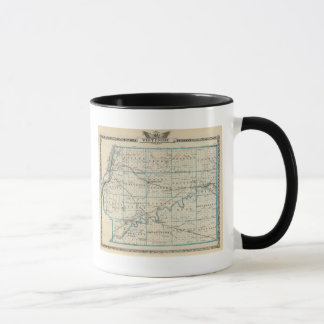 Taza Mapa del condado de Whiteside