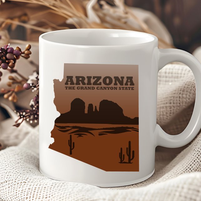 Taza Mapa del Gran Cañón de Arizona (Subido por el creador)
