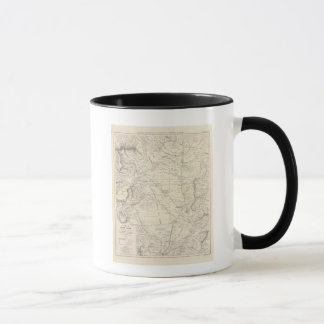 Taza Mapa del Gran Chaco y regiones vecinas