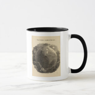 Taza Mapa del hemisferio occidental de Goodrich