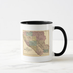 Taza Mapa del índice de Santa Clara Co