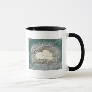 Taza Mapa del lago Tahoe