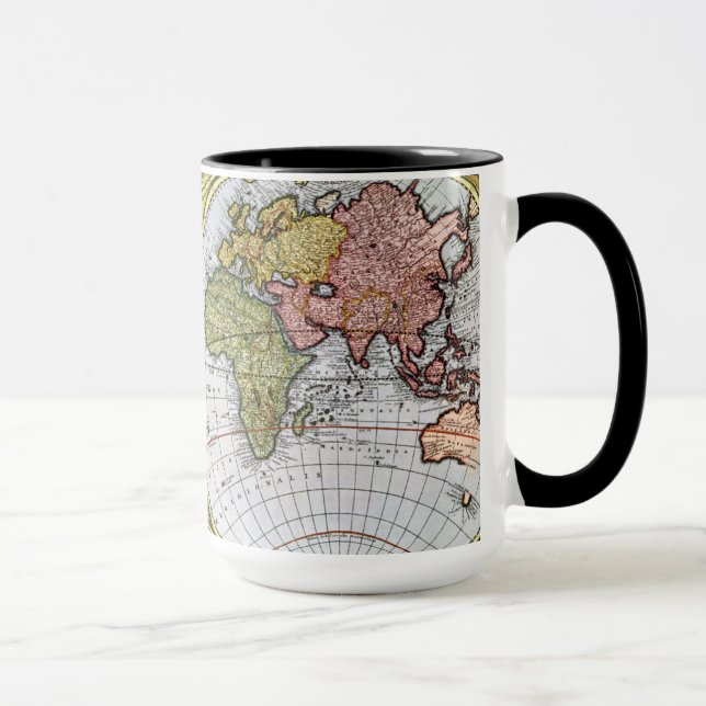 Taza Mapa del mundo (Derecha)