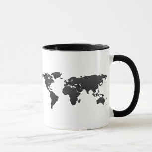 Taza Mapa del mundo