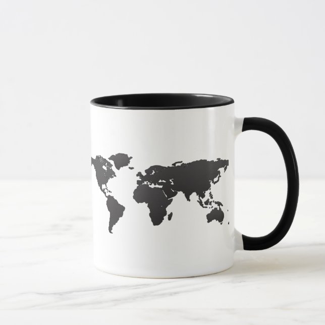 Taza Mapa del mundo (Derecha)