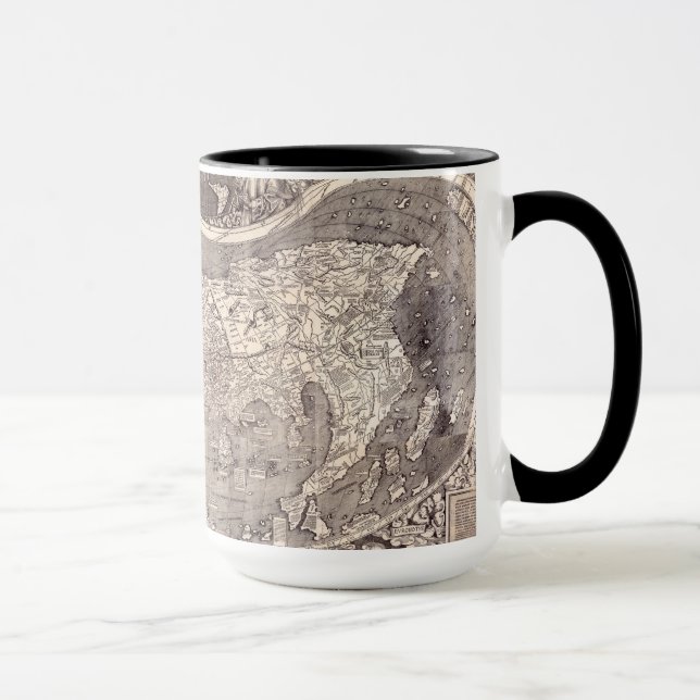 Taza Mapa del mundo el | 1507 (Derecha)