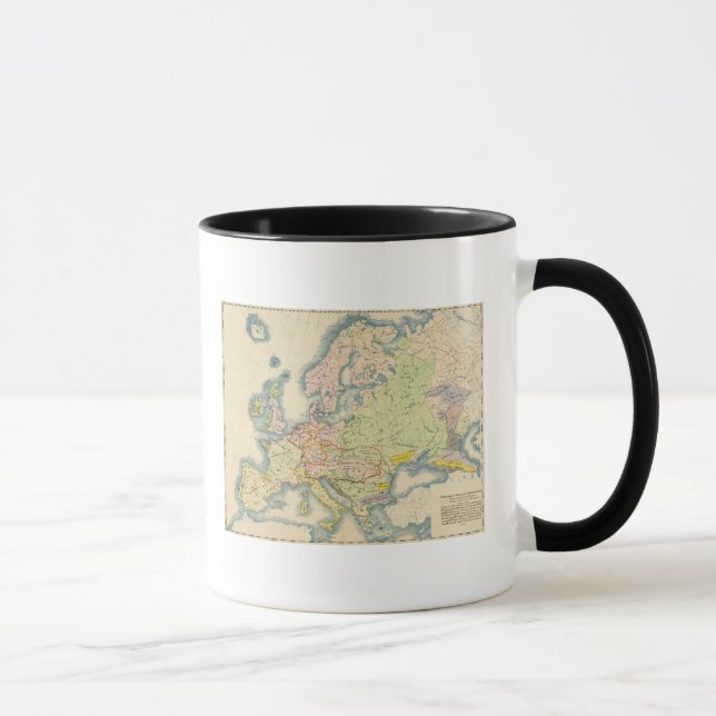 Taza Mapa etnográfico de Europa (Derecha)