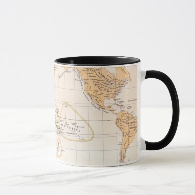 Taza Mapa etnográfico del mundo (Derecha)