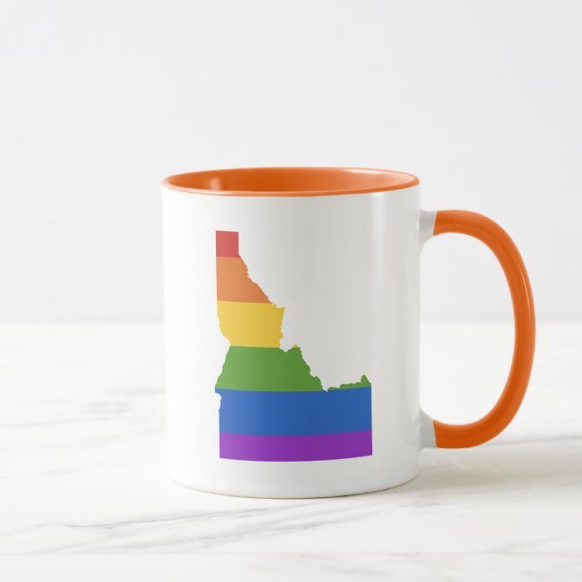 Taza Mapa gay de EEUU| Estado de Idaho (Derecha)