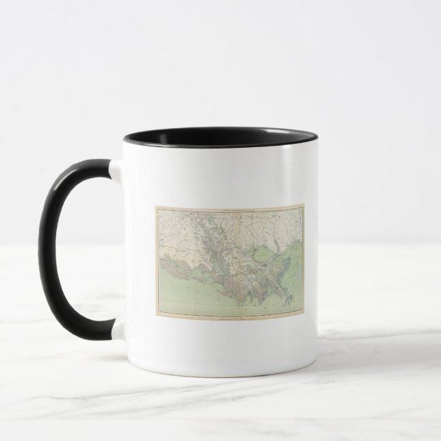 Taza Mapa general XXI (Izquierda)