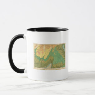 Taza Mapa Geológico De Las Terrazas Mesozoicas