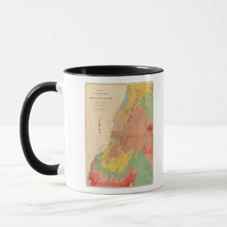 Taza Mapa geológico de Utah