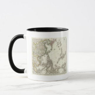 Taza Mapa grabado de China