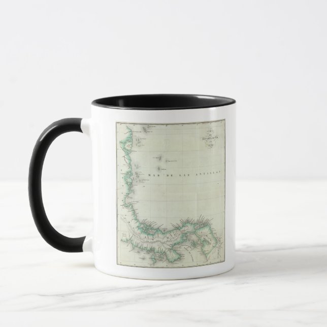 Taza Mapa grabado de Panamá (Izquierda)