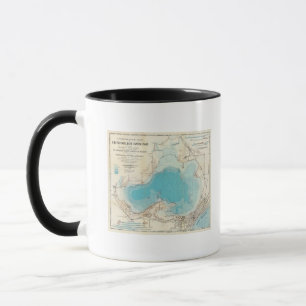 Taza Mapa hidrográfico Lago Mendota