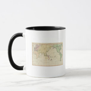 Taza Mapa histórico del gráfico general