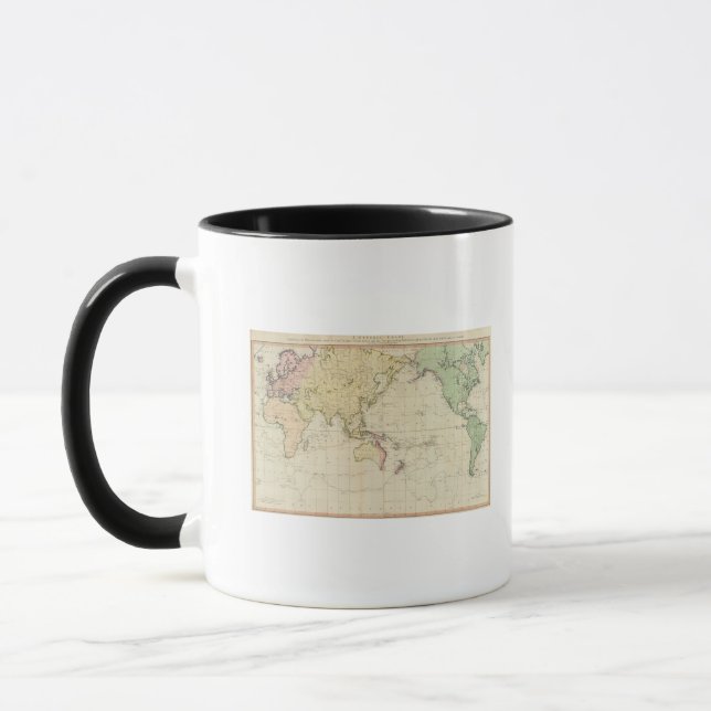 Taza Mapa histórico del gráfico general (Izquierda)